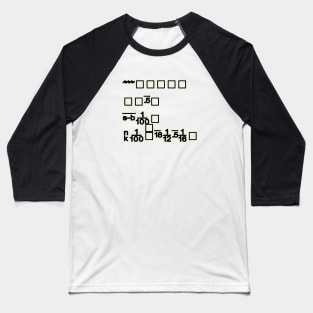 "Living in Divine Purpose" Decoded Baseball T-Shirt